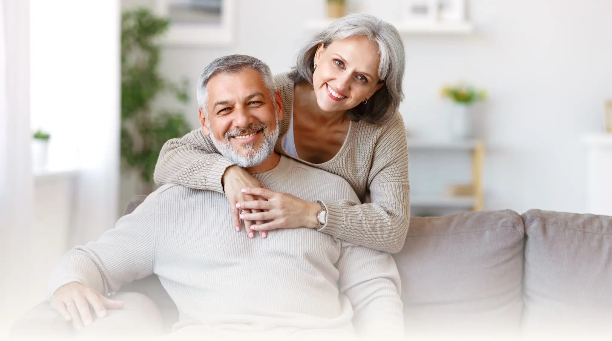 Senior Couple Smiling